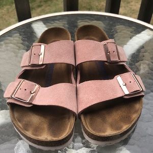 Light Rose Arizona Birkenstock 39 soft footbed